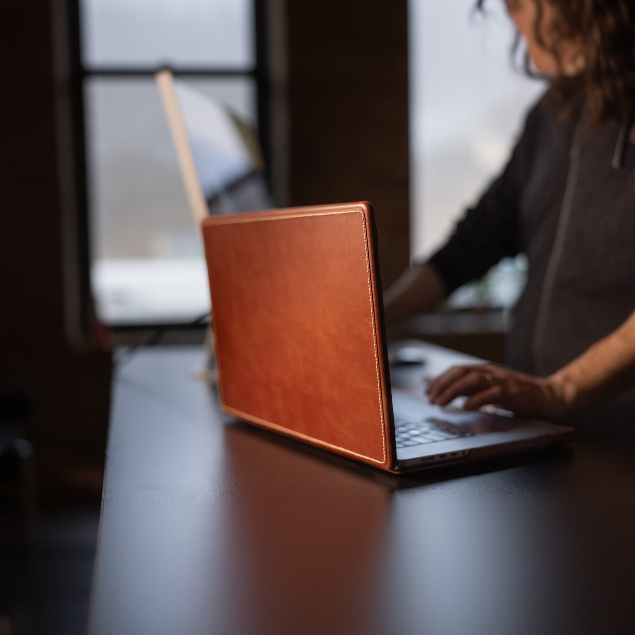 Luxury Leather Case for MacBook Pro 14 Inch | Burton Goods