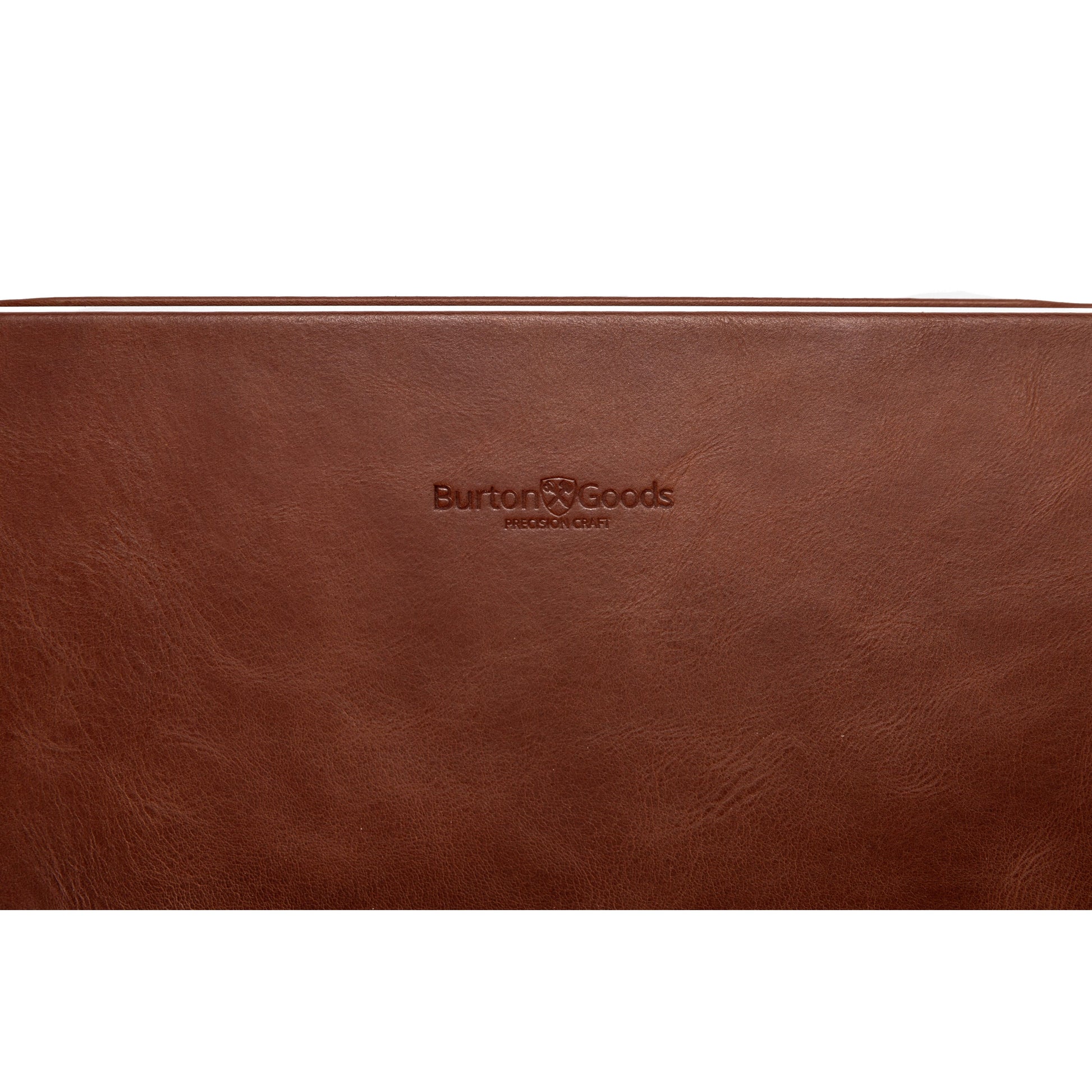 Burton Goods MacBook Case 14” Mahogany Luxury Leather Slim Case For MacBook Pro 14 Inch