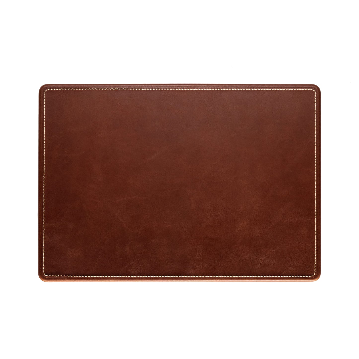 Burton Goods MacBook Case 14” Mahogany Luxury Leather Slim Case For MacBook Pro 14 Inch