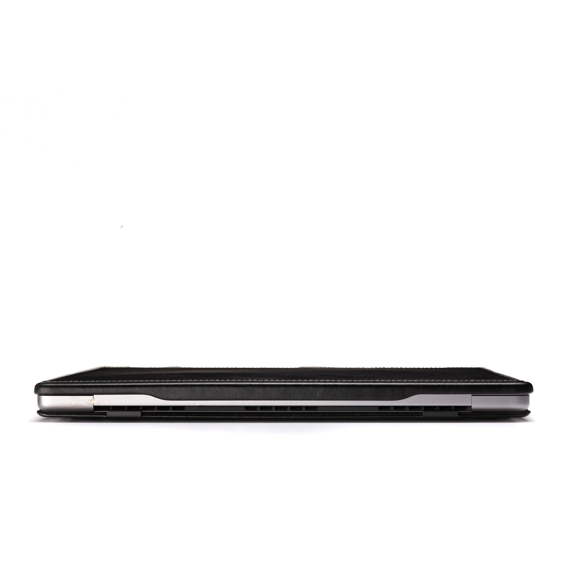 Burton Goods MacBook Case 14” Mahogany Luxury Leather Slim Case For MacBook Pro 14 Inch