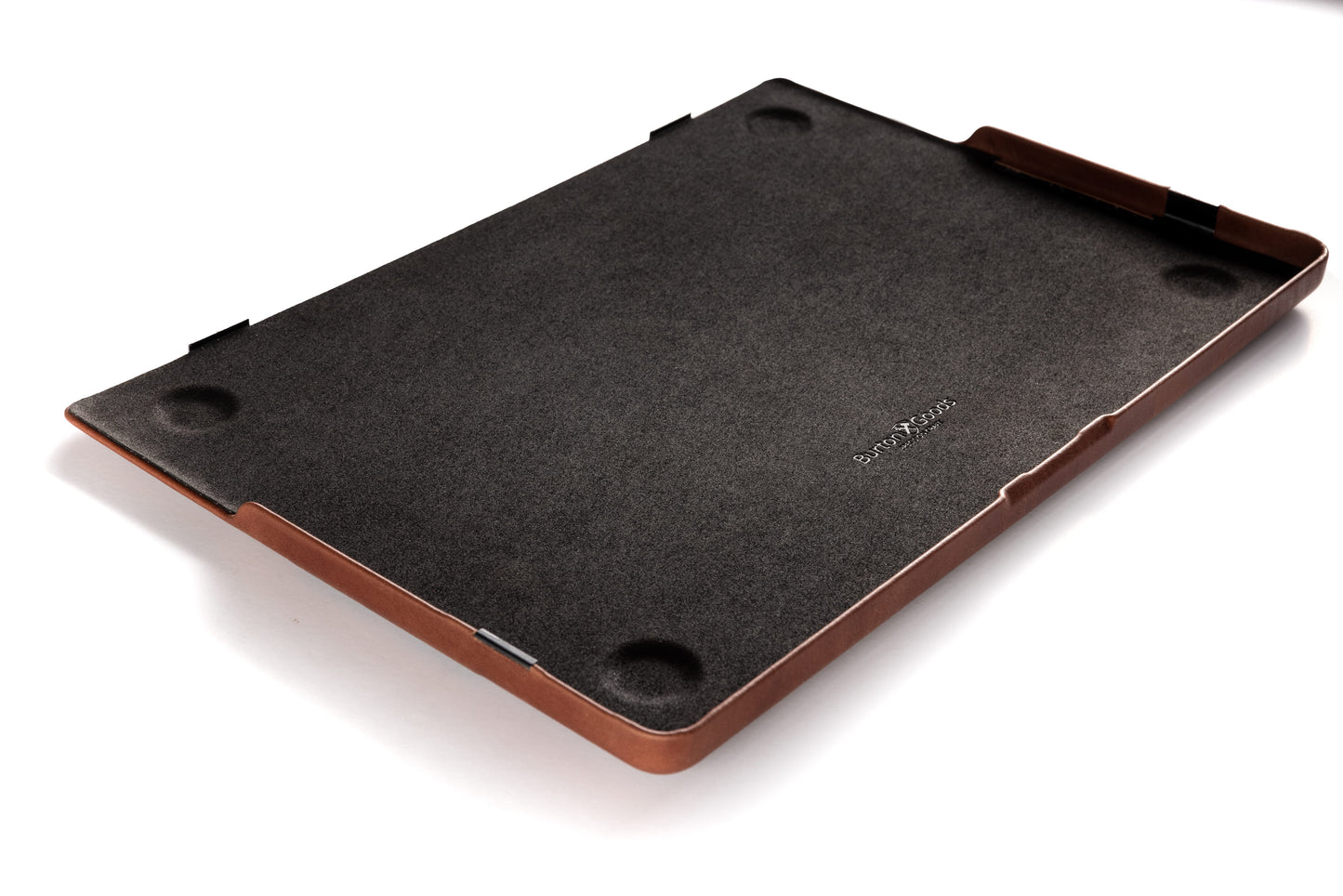 Burton Goods MacBook Case 16” Mahogany Luxury Leather Slim Case For MacBook Pro 16 Inch