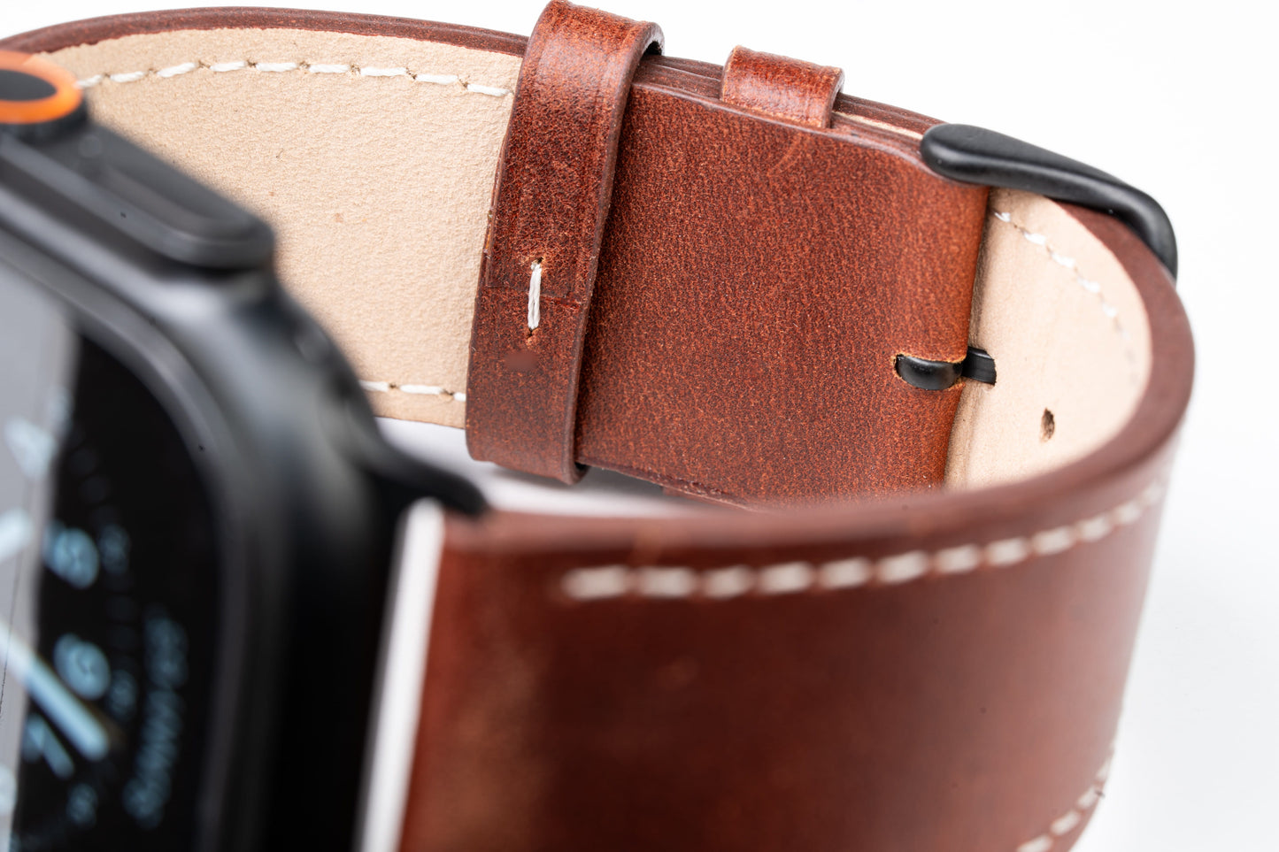 Burton Goods Watch Band Classic Leather Strap