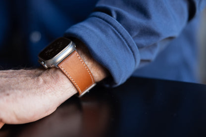 Burton Goods Watch Band Classic Leather Strap