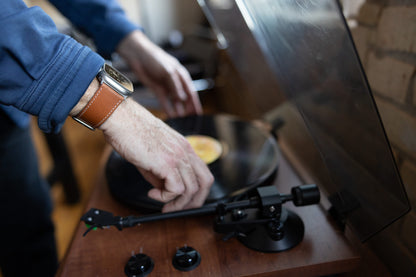 Burton Goods Watch Band Classic Leather Strap