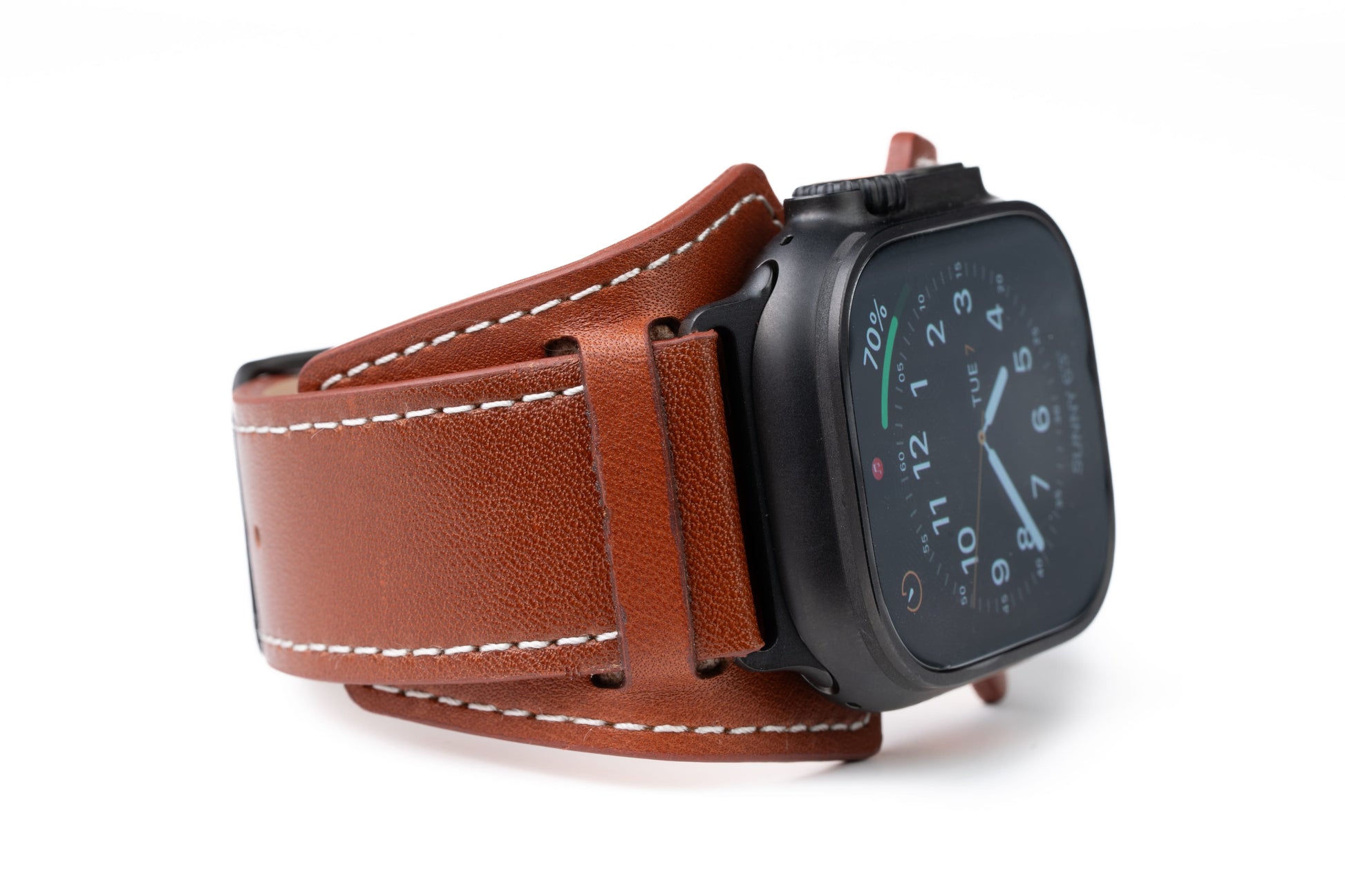 Burton Goods Watch Band Slim Logan Leather Cuff