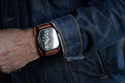 Burton Goods Watch Band Slim Logan Leather Cuff