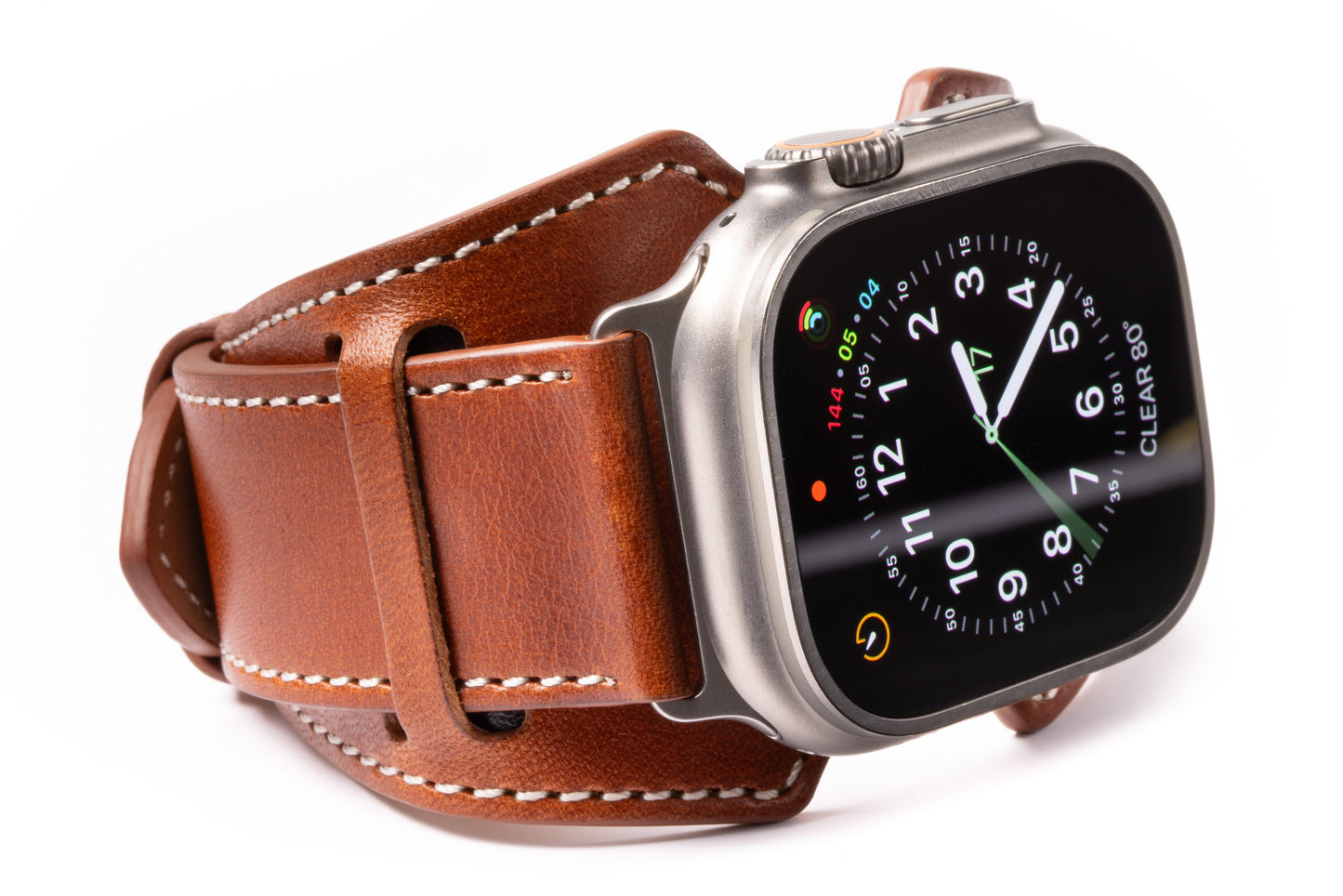 Burton Goods Watch Band Slim Logan Leather Cuff