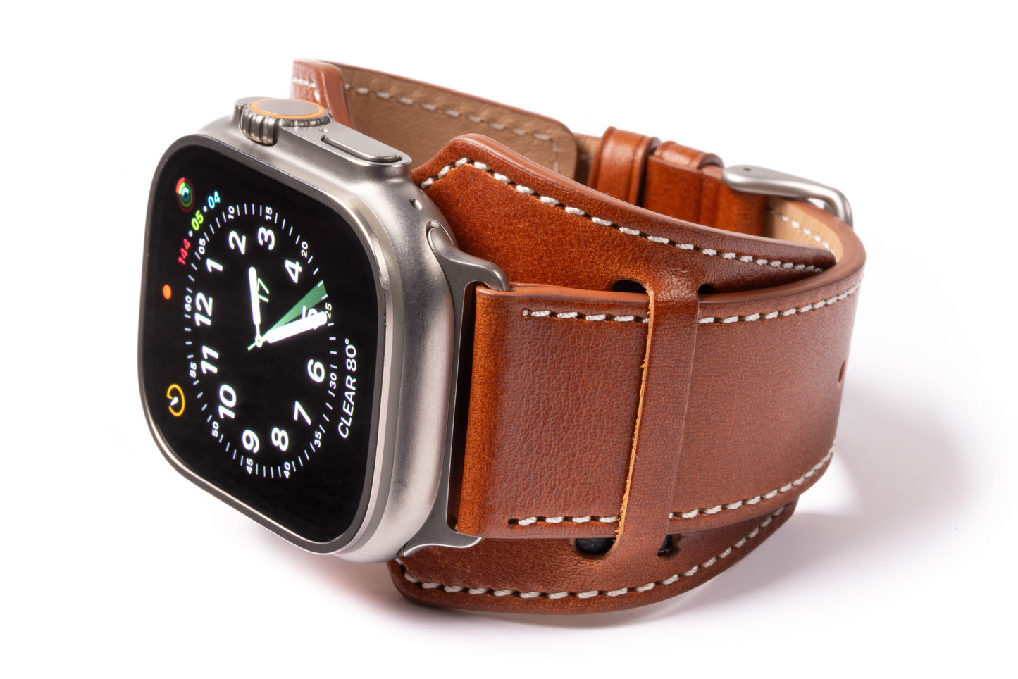 Burton Goods Watch Band Slim Logan Leather Cuff