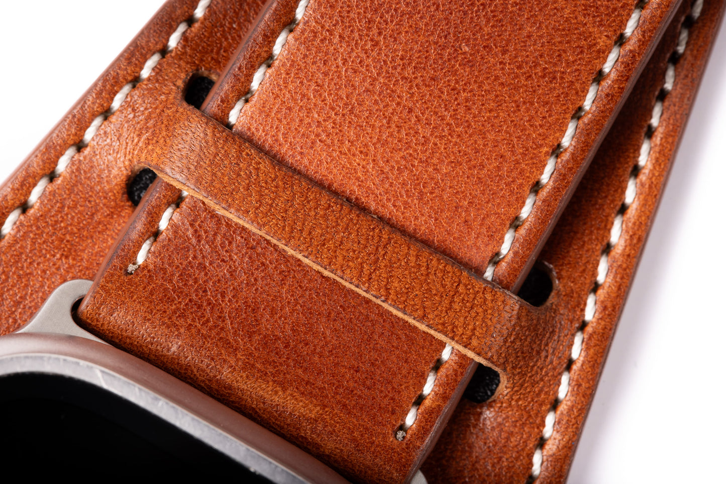Burton Goods Watch Band Slim Logan Leather Cuff