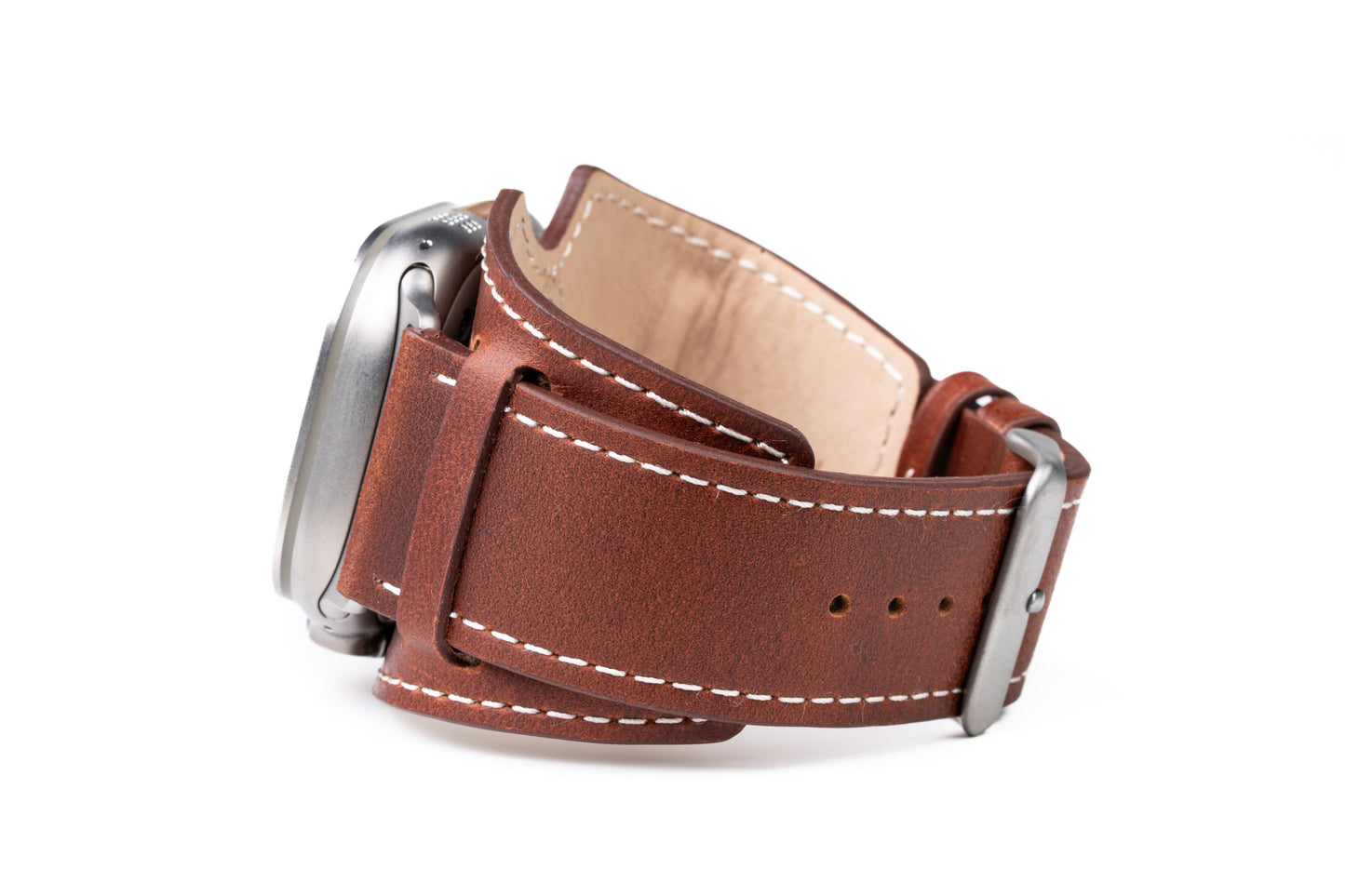 Burton Goods Watch Band Slim Logan Leather Cuff