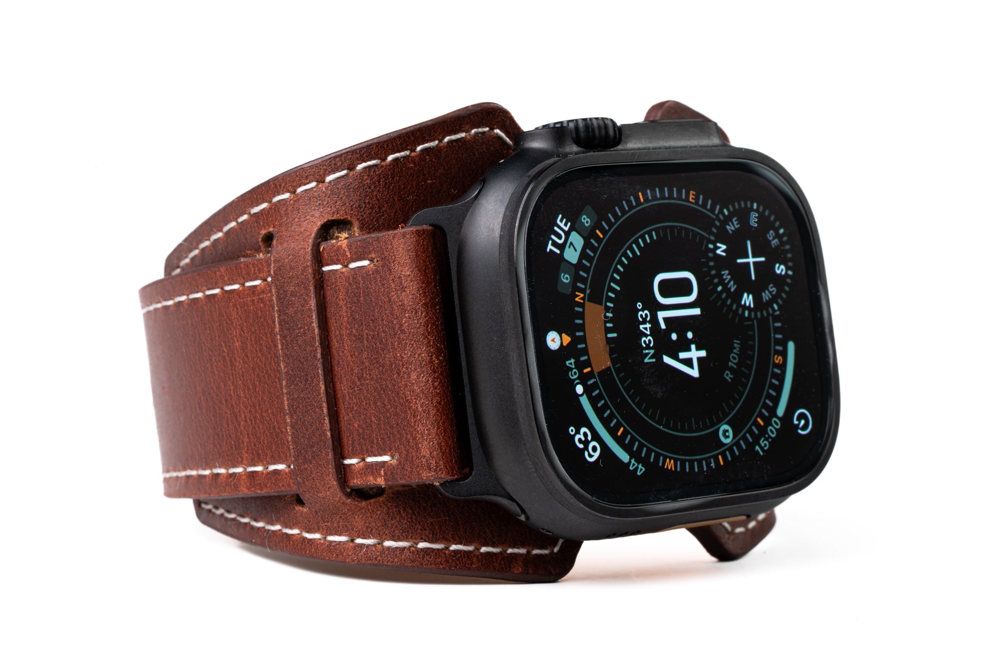 Burton Goods Watch Band Slim Logan Leather Cuff