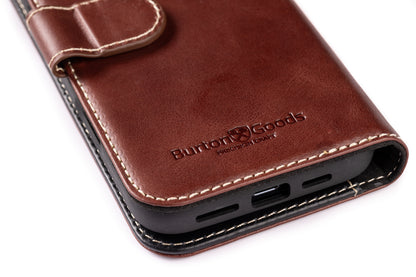 Modern Pocket Book Wallet Case For iPhone 16 Pro Max