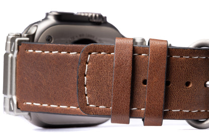 The Titanium Leather Band