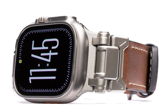 The Titanium Leather Band