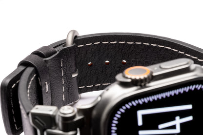 The Titanium Leather Band