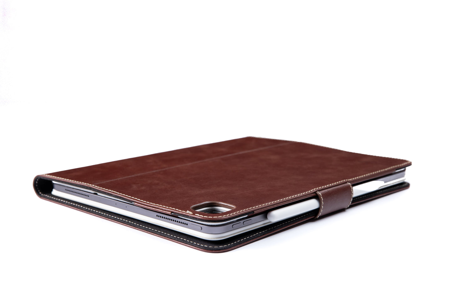 Magic Keyboard Leather Case For M4 iPad Pro 13"