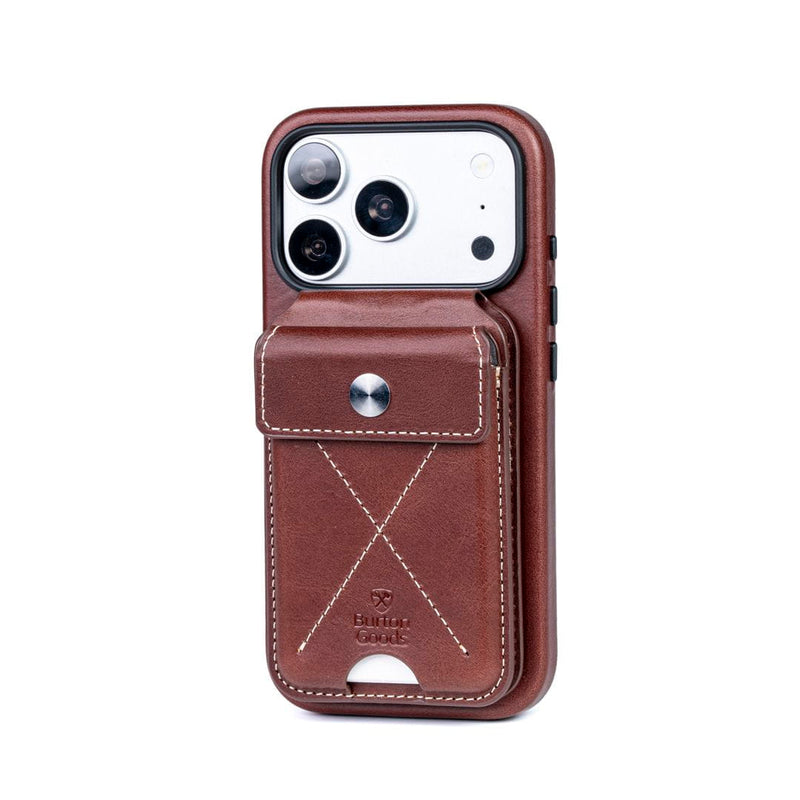 Burton Goods Heritage Case And Wallet Stand Bundle iPhone 18 Pro