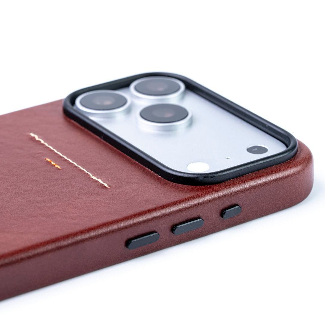 iPhone Case Heritage Leather Case For iPhone 18 Pro Burton Goods