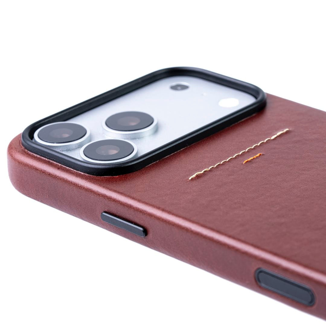 iPhone Case Heritage Leather Case For iPhone 18 Pro Burton Goods