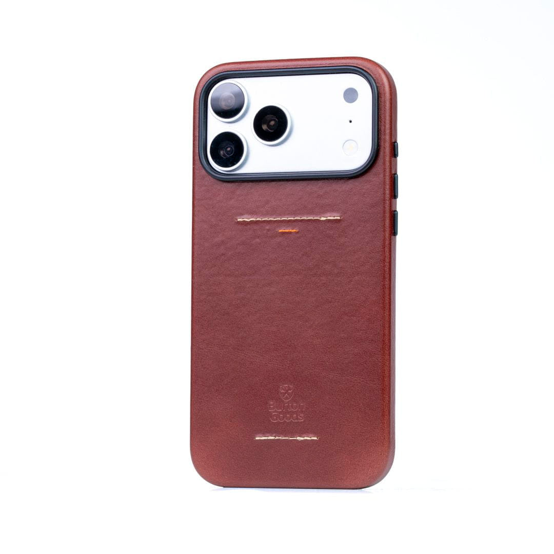iPhone Case Heritage Leather Case For iPhone 18 Pro Max (Copy) Burton Goods