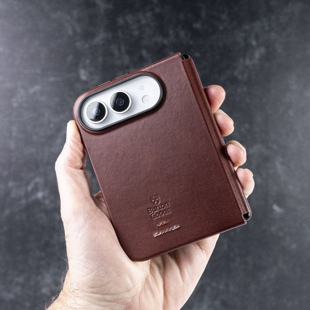 iPhone Case Heritage Leather Case For iPhone 18 Ultra Burton Goods