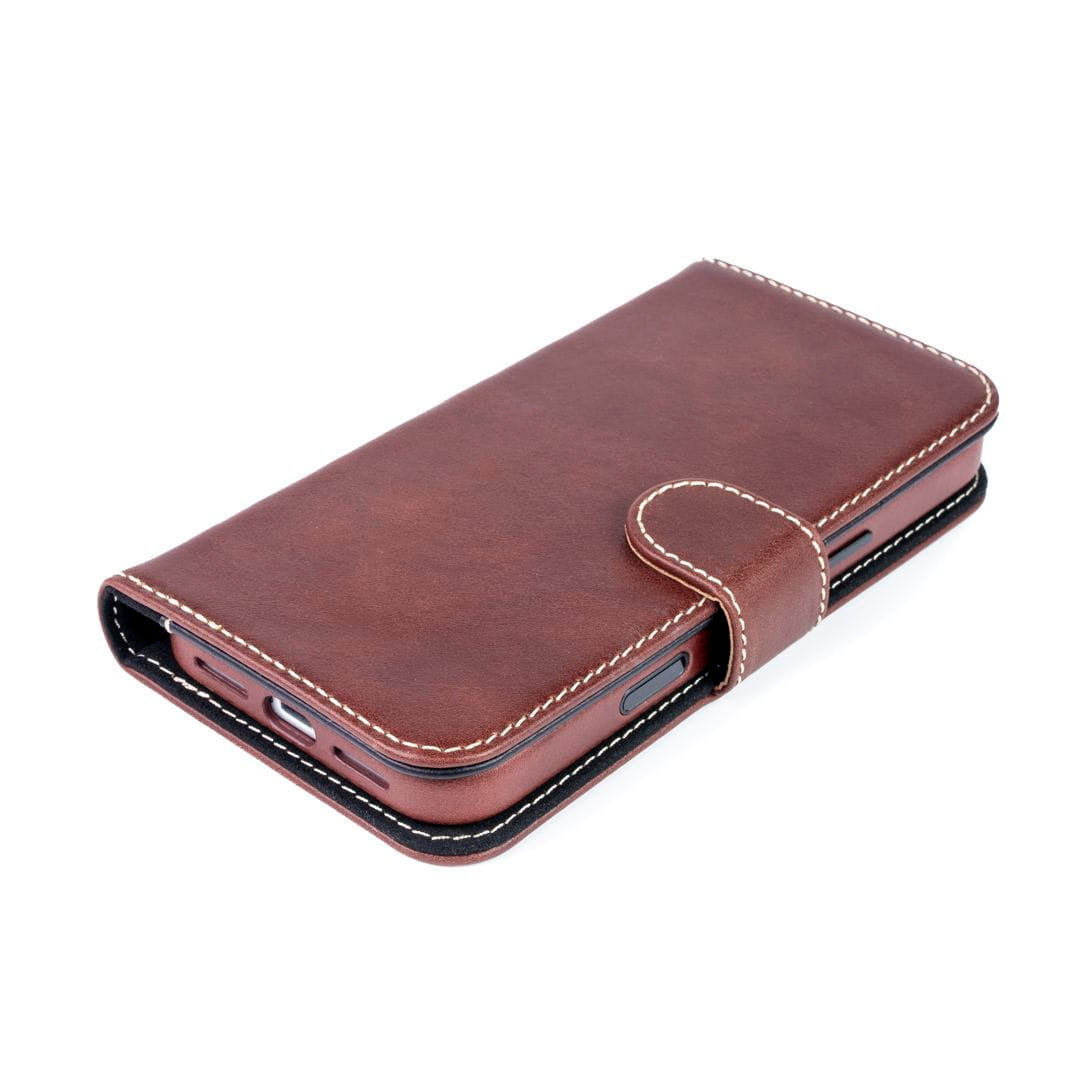 iPhone Case Luxury Pocket Book Wallet Case For iPhone 18 Pro Max Burton Goods