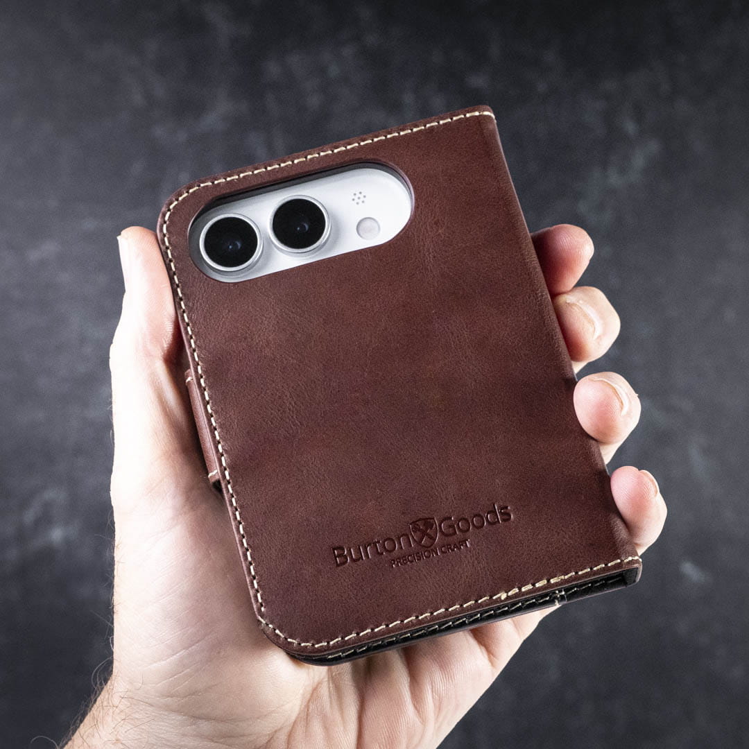 iPhone Case The Pocket Book Leather Case For iPhone Duo Burton Goods