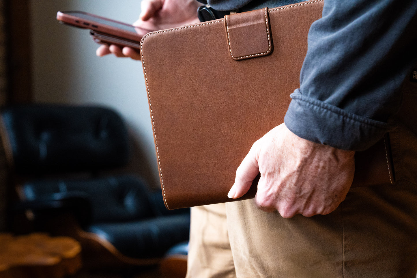 Limited Run: Magic Keyboard Leather Case For iPad Pro 11"