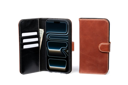 Modern Pocket Book Wallet Case For iPhone 17 Pro Max