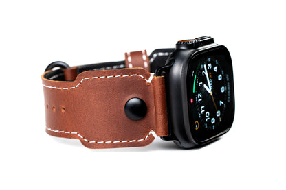 The Pilot Leather Strap For Apple Watch and Watch Ultra