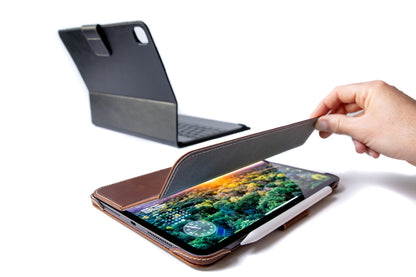 Slim Magnetic Leather iPad Case M4 iPad Pro 13"