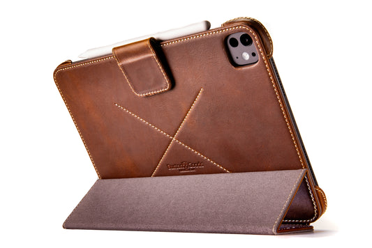Slim Magnetic Leather Case M4 iPad Pro 11"