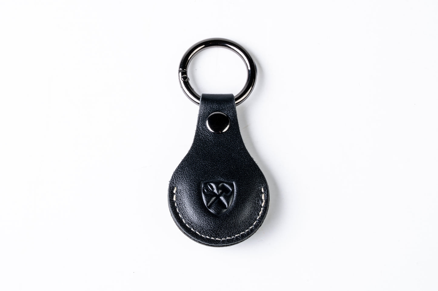 Leather Airtag Keychain