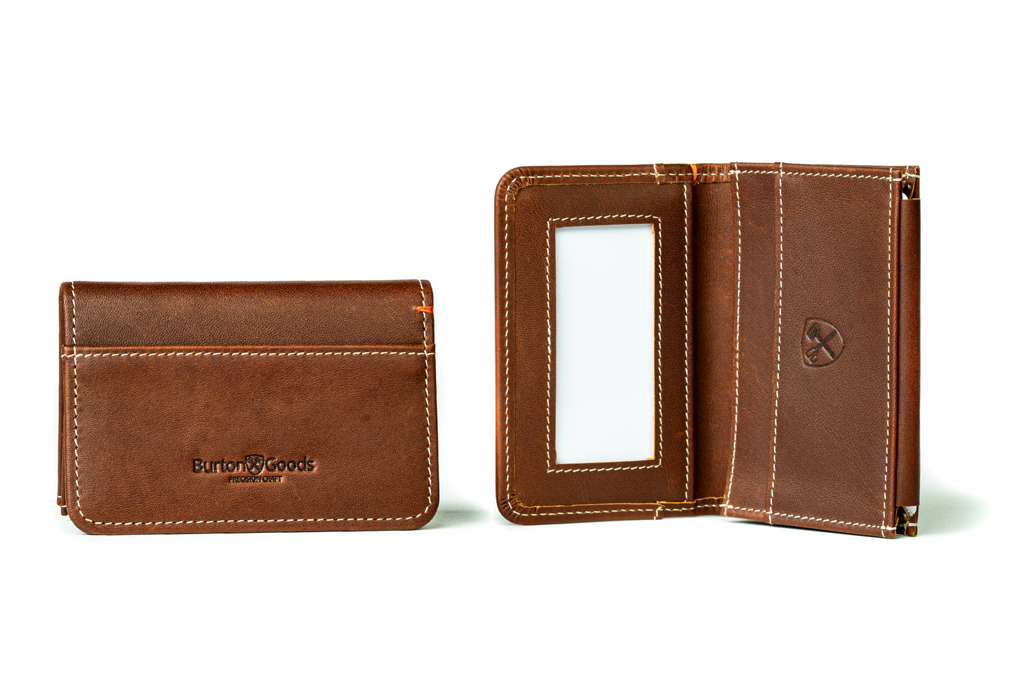 Ultra Compact Bi-Fold Leather Wallet