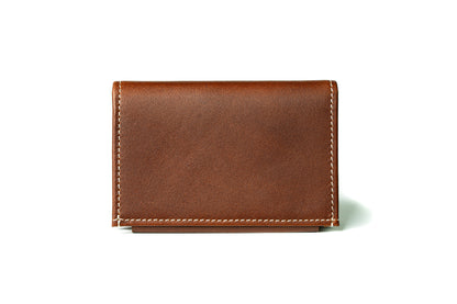 Ultra Compact Bi-Fold Leather Wallet