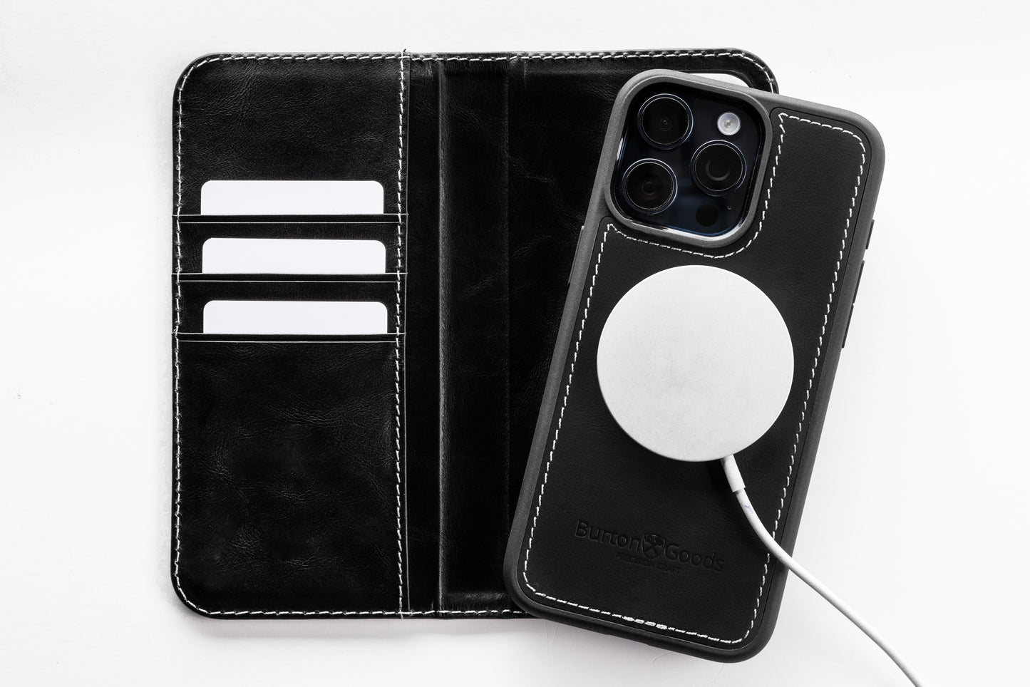 Modern Pocket Book Wallet Case For iPhone 14 Pro Max