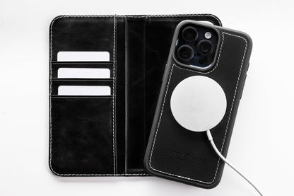 Modern Pocket Book Wallet Case For iPhone 13 Pro Max