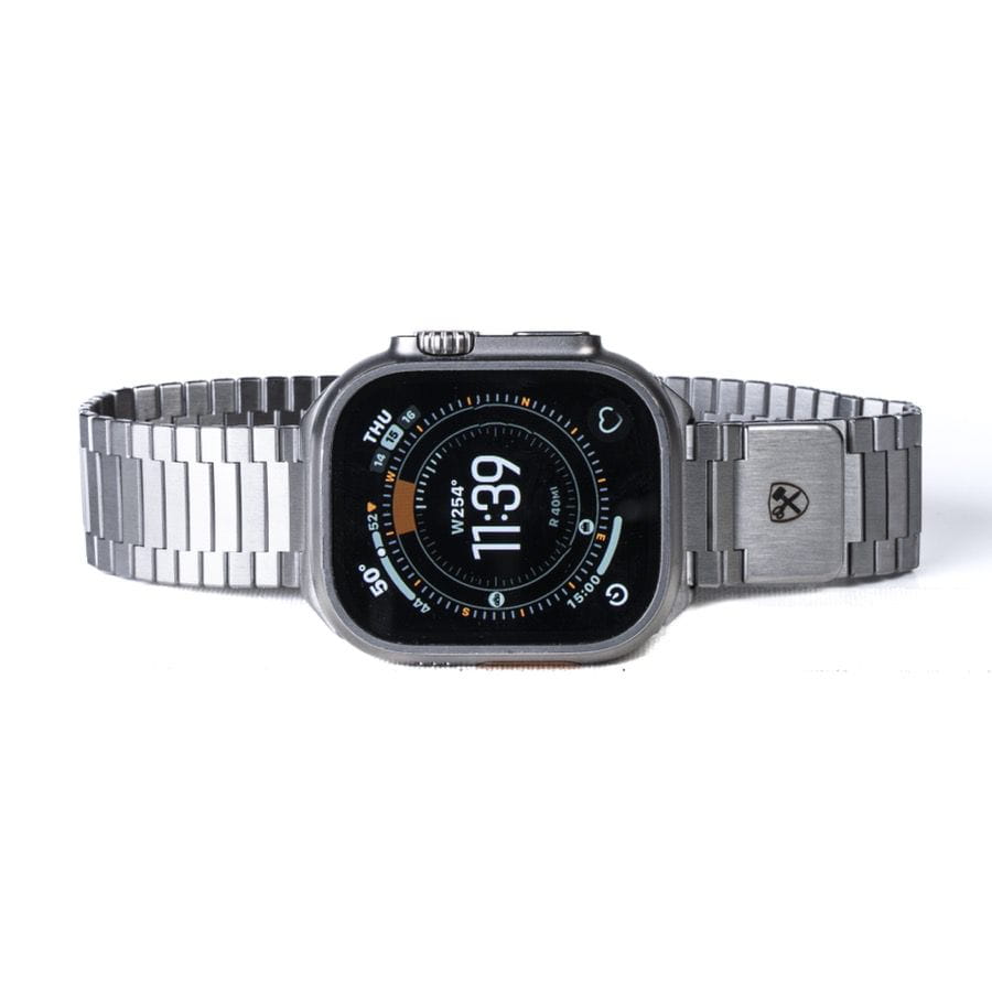 Watch Band Foundry Link Magnetic Steel Apple Watch Band Burton Goods