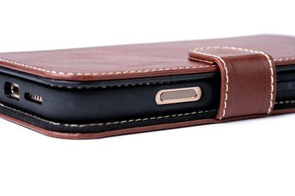 Modern Pocket Book Wallet Case For iPhone 17 Pro Max