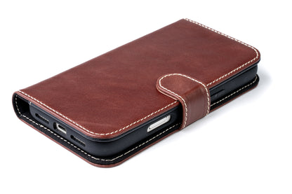Modern Pocket Book Wallet Case For iPhone 17 Pro